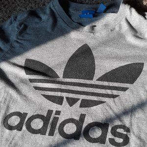Gray Adidas shirt